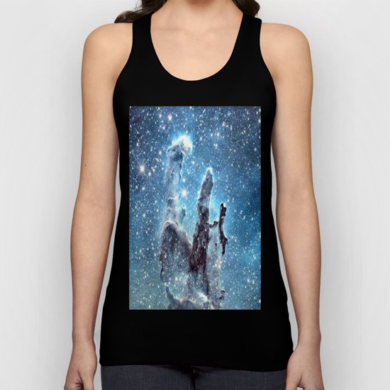 Pillars of Creation Blue Unisex Tank Top