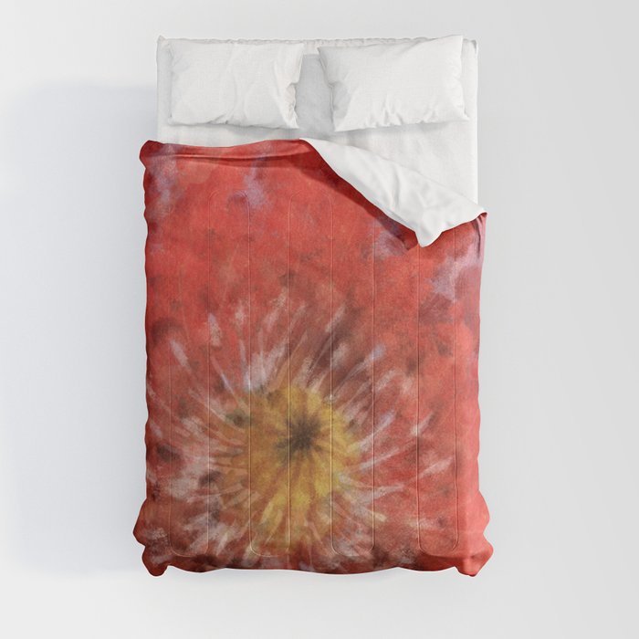Poppy variation Comforter