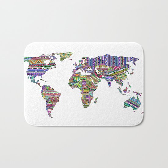 Overdose World Bath Mat