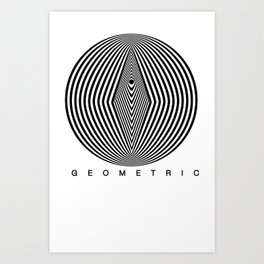 Geometric 4 Art Print