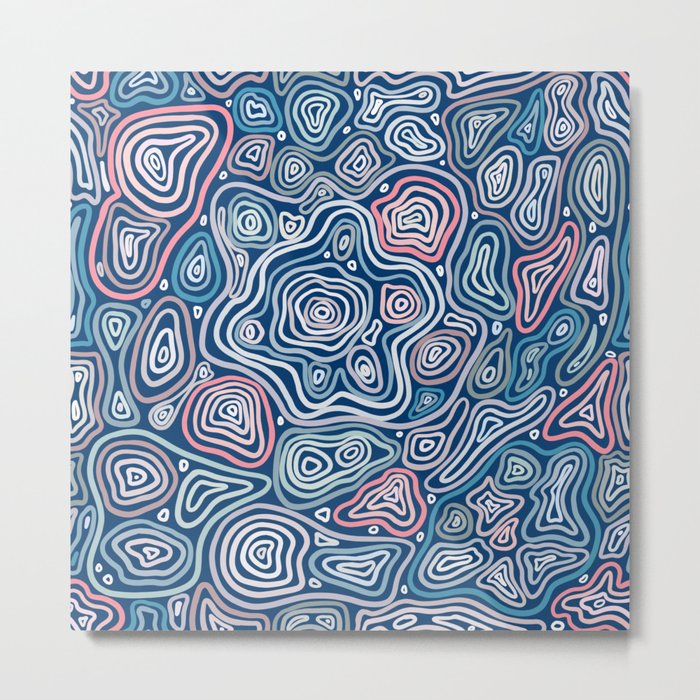Abstract Geology Metal Print By Elenanaylor Society6