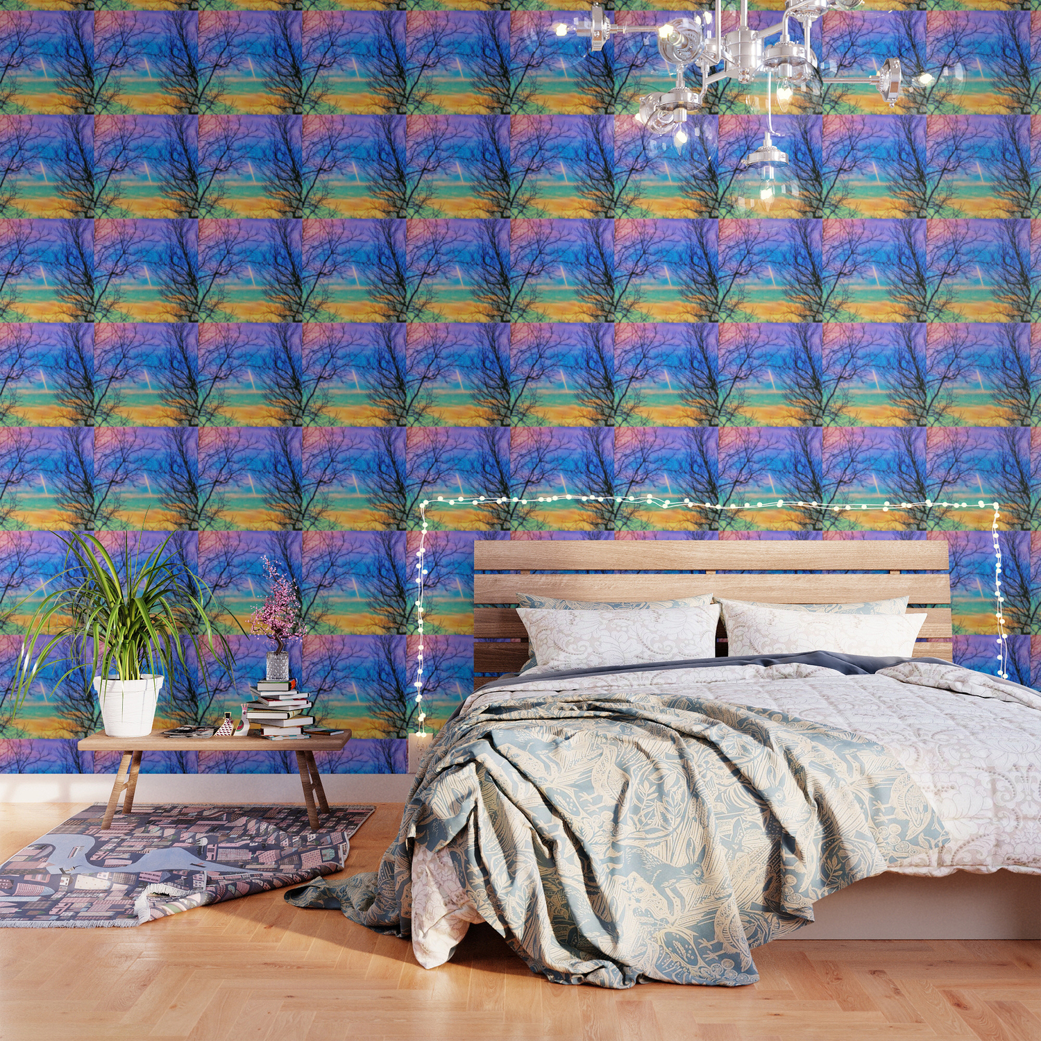 Pastel Plane Take Off Wallpaper By Oliviahathaway Society6