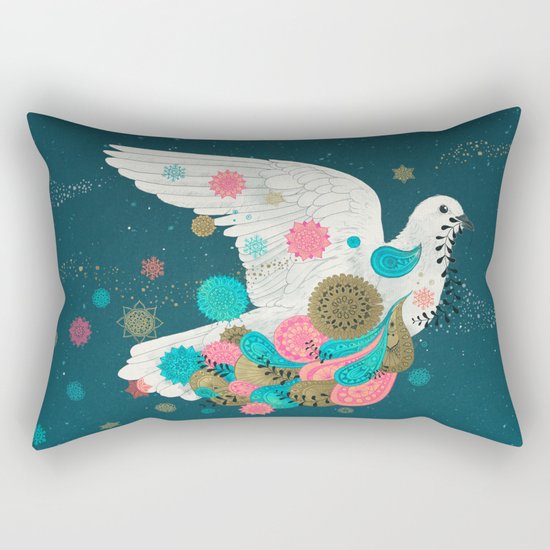 dove Rectangular Pillow