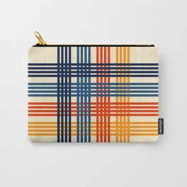 Naoe - Classic Retro Striped Style Carry-All Pouch