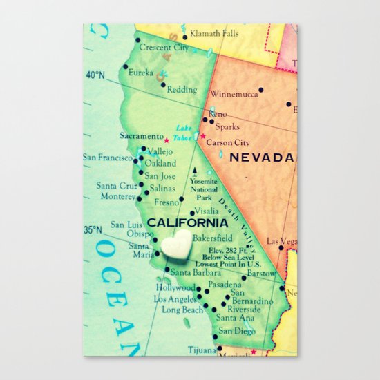 Cali Canvas Print