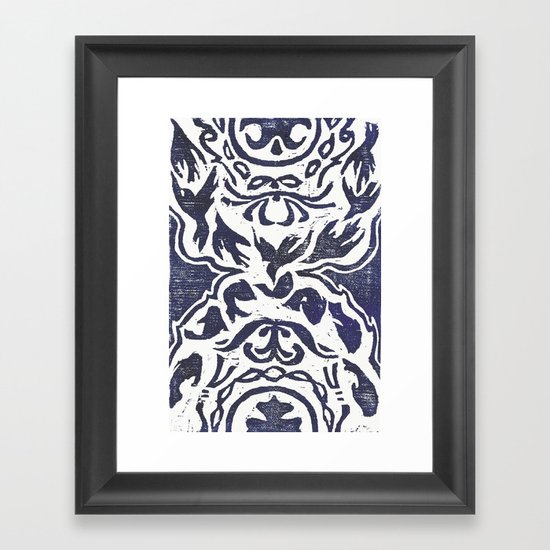 Where the Wind and Waters Meet Framed Art Print