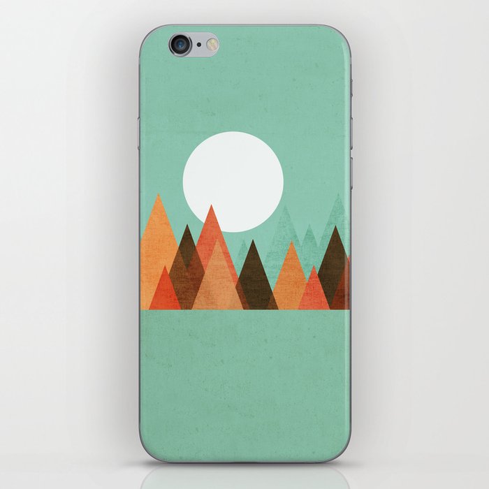 From the edge of the mountains iPhone Skin