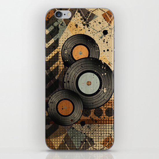 Retro Vinyl. iPhone & iPod Skin