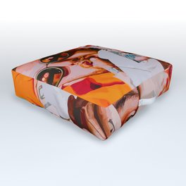 Mac Miller Collage 5 Outdoor Floor Cushion