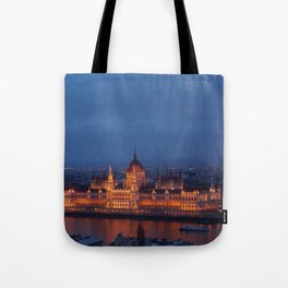 Budapest Parliament Tote Bag