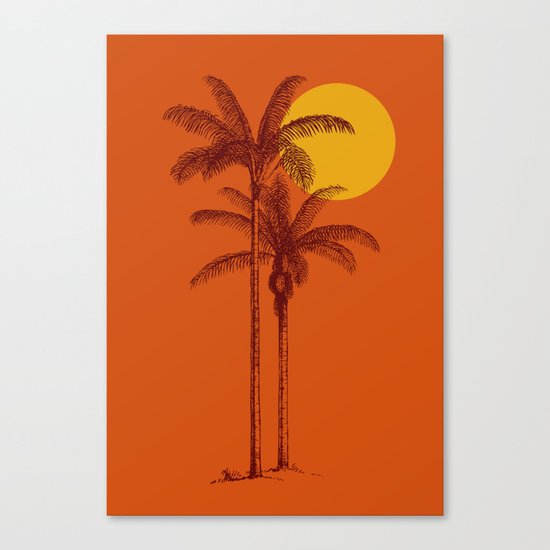 buenas tardes Canvas Print