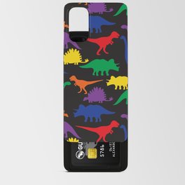 Dinosaurs - Black Android Card Case