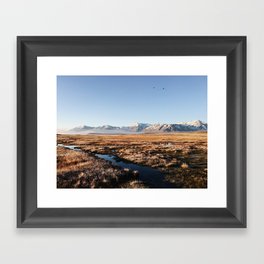 Owens Valley Framed Art Print