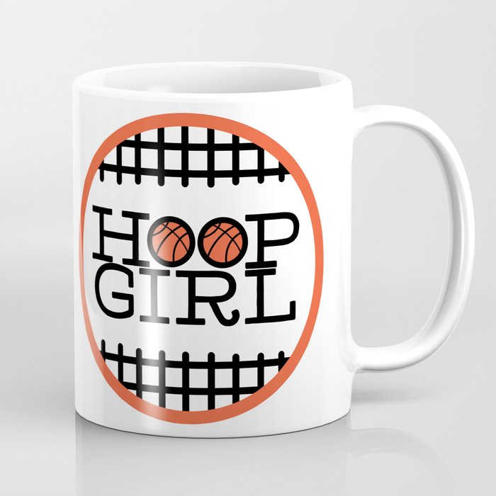Hoop Girl - Girls' & Women's Basketball Coffee Mug