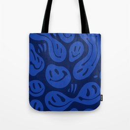 Cool Blue Melted Happiness Tote Bag
