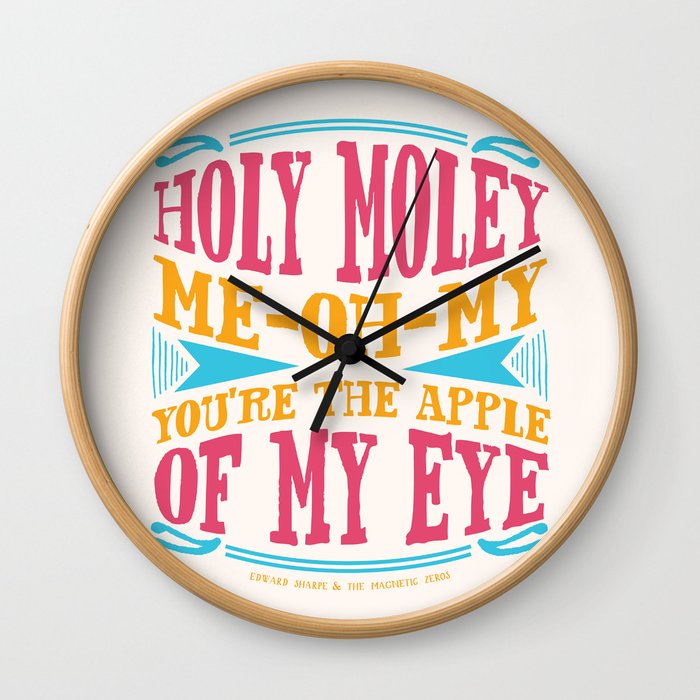 Home - You're The Apple of My Eye Wall Clock