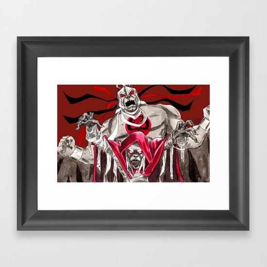 "Ancient spirits of evil, transform this decayed form to Mumm-Ra, the Ever-Living!" Framed Art Print
