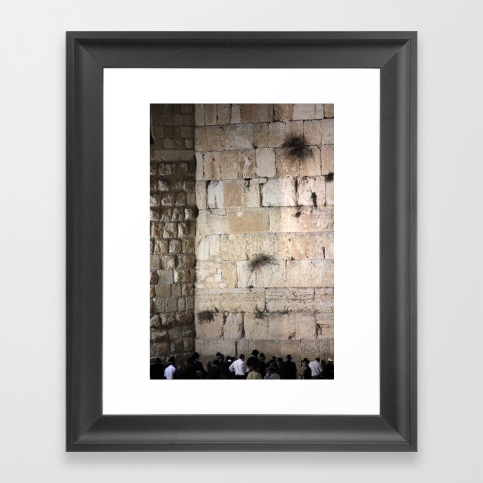 Jerusalem - The Western Wall - Kotel #3 Framed Art Print