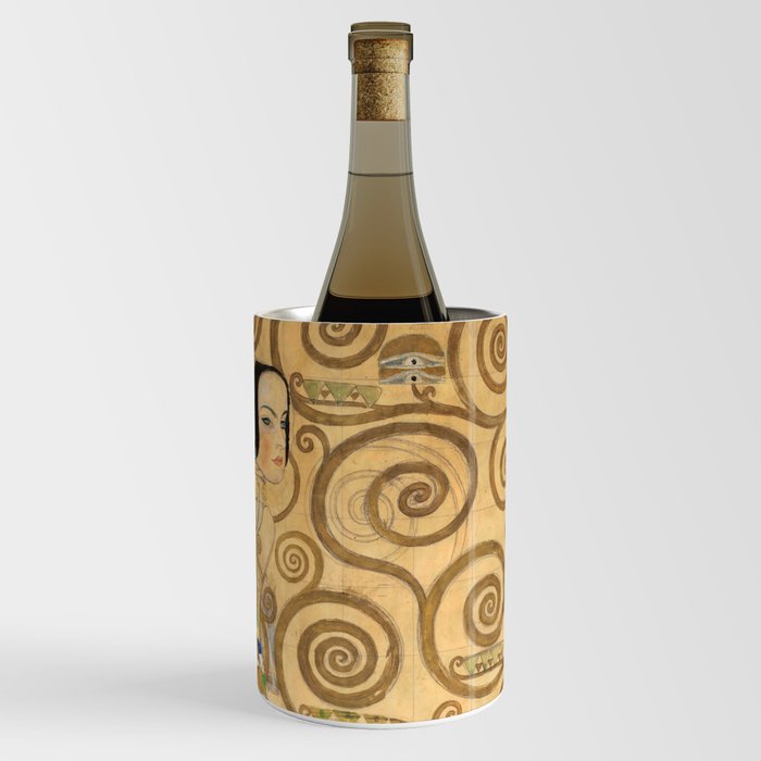 Gustav Klimt - Expectation, Stoclet Frieze Wine Chiller