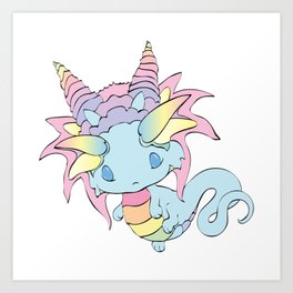 Baby Dragon Art Prints For Any Decor Style Society6