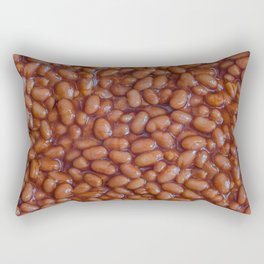 Baked Beans Pattern Rectangular Pillow