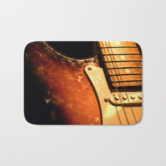 eletric guitar Bath Mat