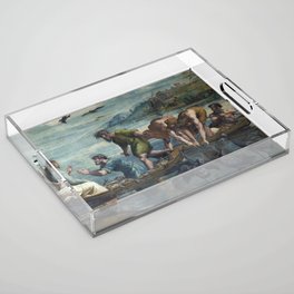 The Miraculous Draft of Fishes Acrylic Tray