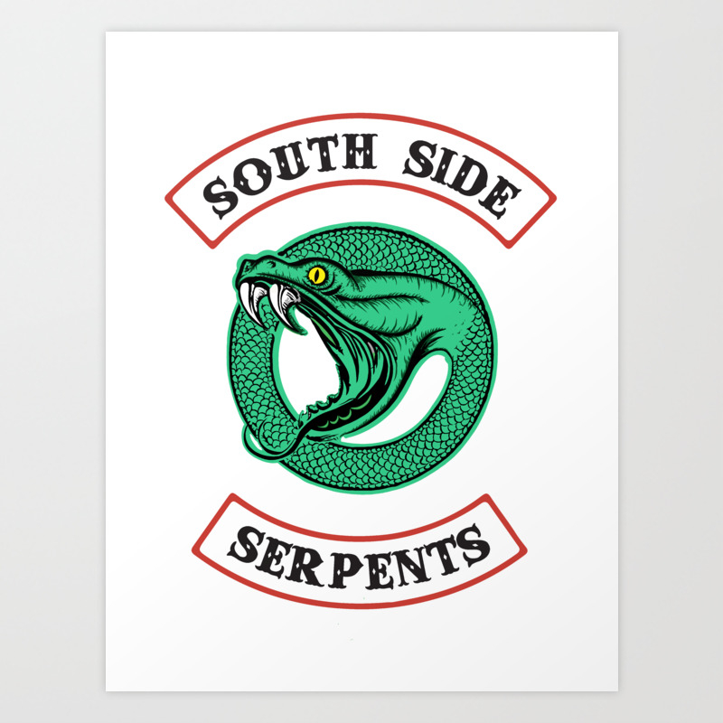 Southside Serpents Vol 2 Circle Art Print By Jackiedanielka Society6
