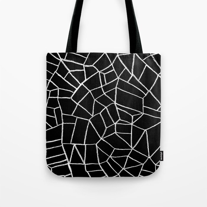 Cubismo in Black and White Tote Bag