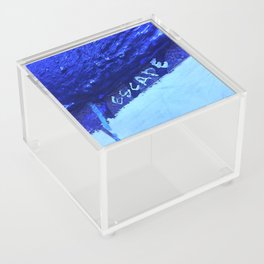 Escape NYC in Blue Acrylic Box