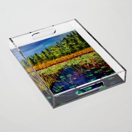 In the Weeds Acrylic  Acrylic Tray