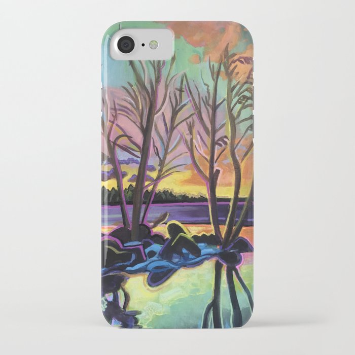 Blushing in the Sky iPhone Case
