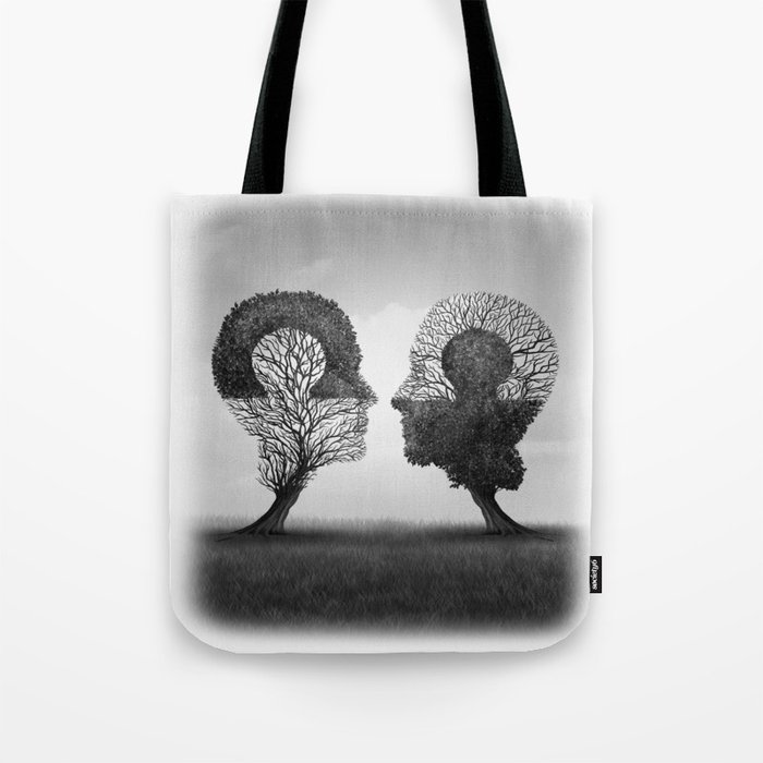 Psychology And Psychiatry Symbol Tote Bag