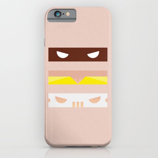 Teenage Minimal Ninja Good Guys iPhone & iPod Case
