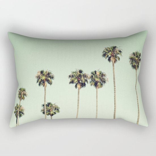 Palm Trees Rectangular Pillow