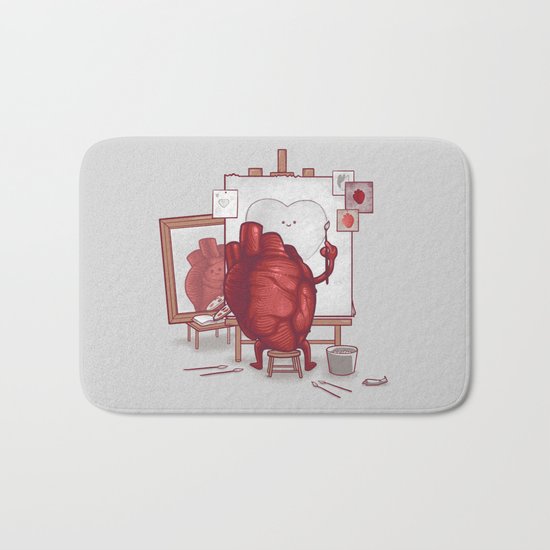 Self Portrait Bath Mat
