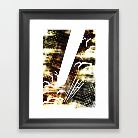 SpaceX Celebration Framed Art Print