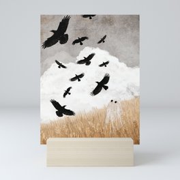 Walter and The Crows Mini Art Print