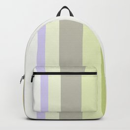 light golden rod yellow and ivory colored stripes Backpack
