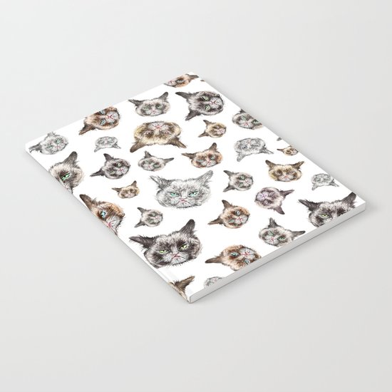 Cat Power on White Notebook