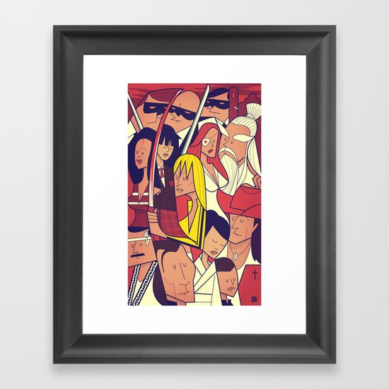 Kill Bill Framed Art Print