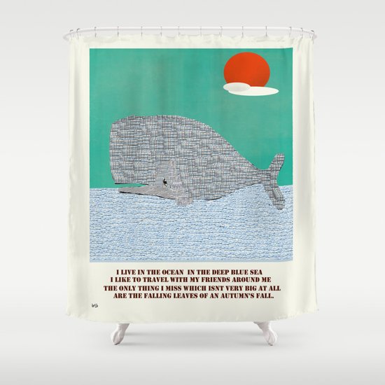 The Ocean Shower Curtain