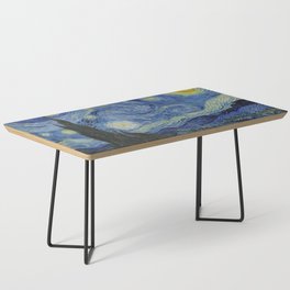Starry Night Painting Coffee Table