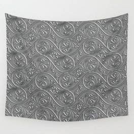 Silver-Waves Wall Tapestry