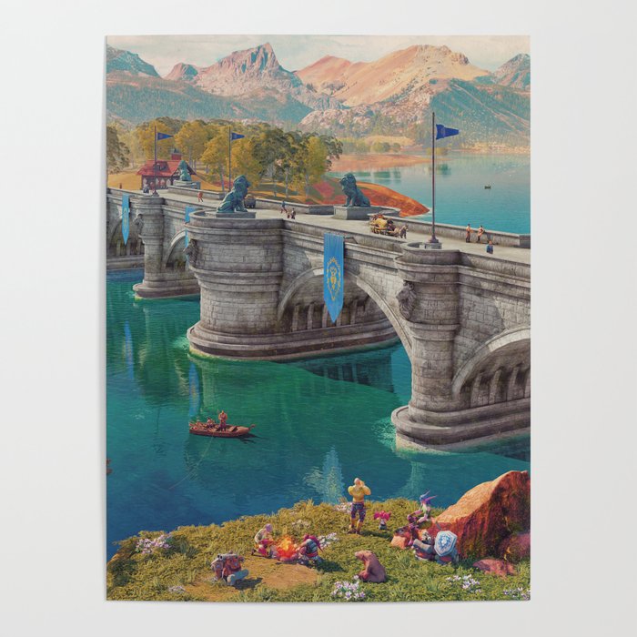 Everstill Bridge (Art) Poster