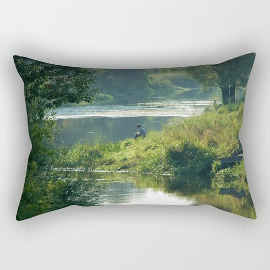 Talking to the Nature Rectangular Pillow