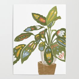 Scandinavian Plant Poster