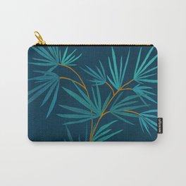 Night Palm Blues Carry-All Pouch