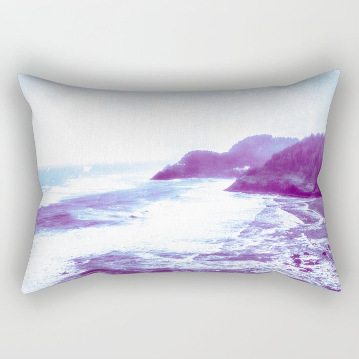 Vintage Coastal Sea Rectangular Pillow