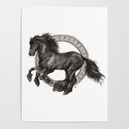 Sleipnir - Odin's Horse - Viking Poster